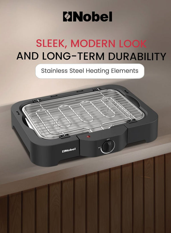Electric Grill – Non-Stick BBQ Machine for Home Kitchen