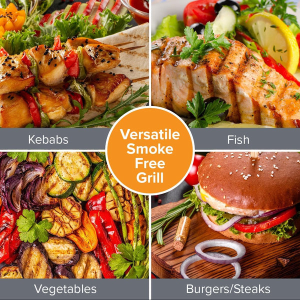 Electric Grill – Non-Stick BBQ Machine for Home Kitchen