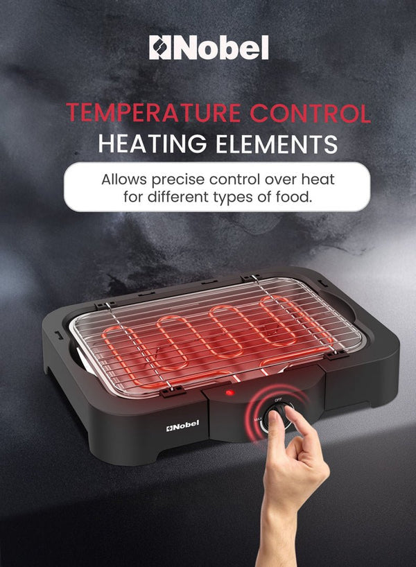 Electric Grill – Non-Stick BBQ Machine for Home Kitchen