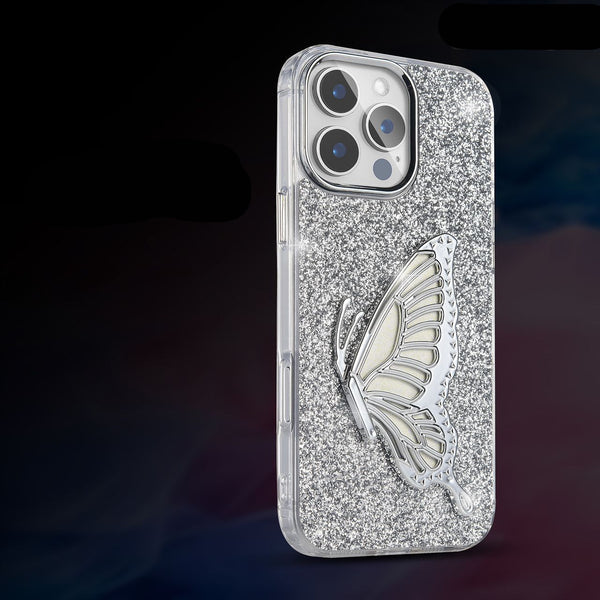 Butterfly Glitter Phone Case iphone All model