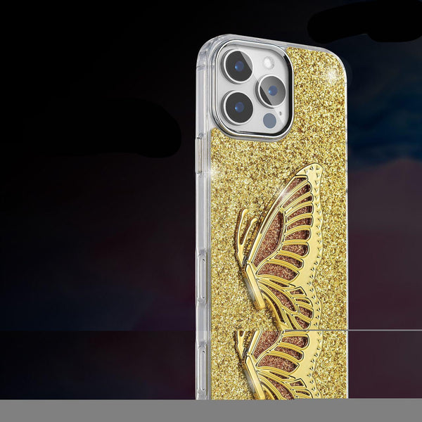 Butterfly Glitter Phone Case iphone All model