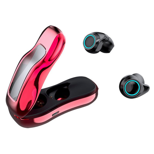 Popular Wireless Bluetooth Headset Two Ears Cross Border Private Mold TWS Customized Electroplating Car Styling