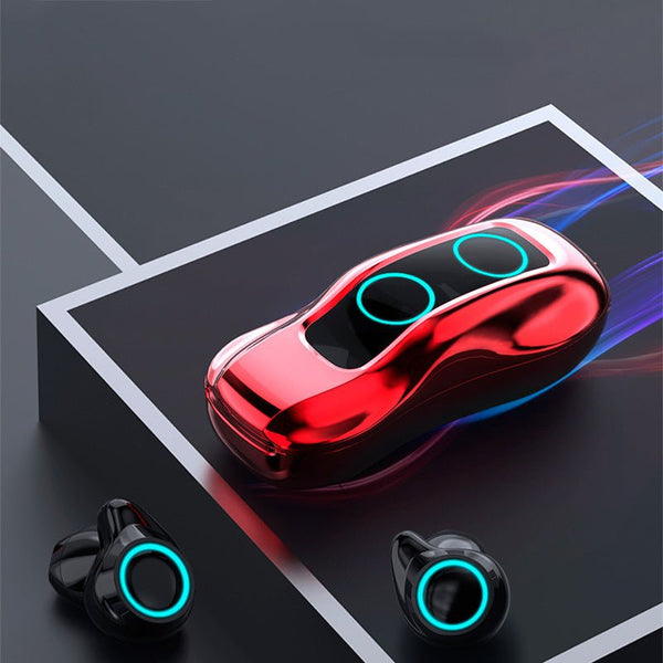 Popular Wireless Bluetooth Headset Two Ears Cross Border Private Mold TWS Customized Electroplating Car Styling